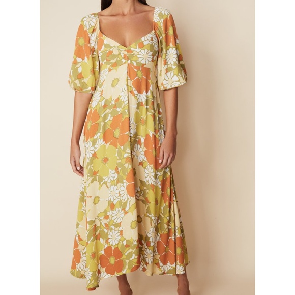 NEW Faithfull the Brand Imane Dress Isola 2 - Picture 5 of 16